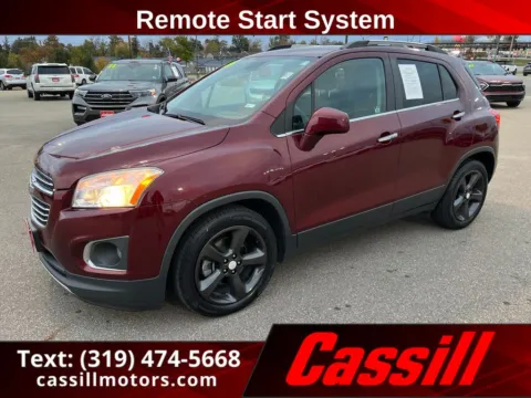 Red 2016 Chevrolet Trax LTZ for sale in Cedar Rapids, IA