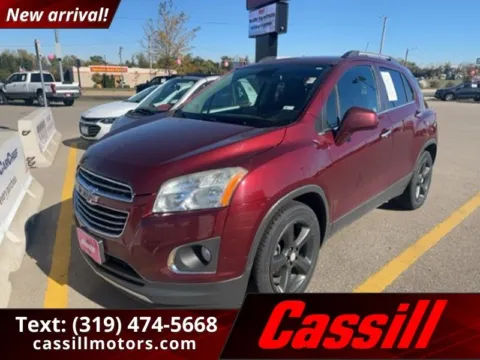 Red 2016 Chevrolet Trax LTZ for sale in Cedar Rapids, IA