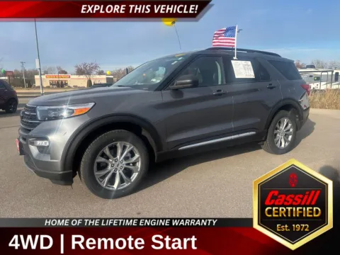 Gray 2023 Ford Explorer XLT for sale in Cedar Rapids, IA