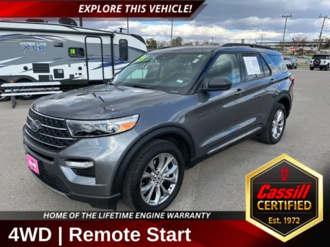 Gray 2023 Ford Explorer XLT for sale in Cedar Rapids, IA