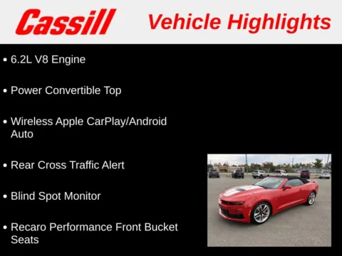 Another view of 2022 Chevrolet Camaro SS for sale in Cedar Rapids, IA at Cassill Motors