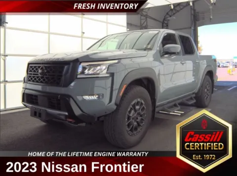 Gray 2023 Nissan Frontier PRO-4X for sale in Cedar Rapids, IA