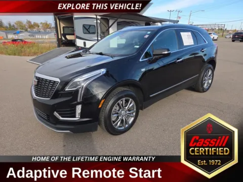 Black 2023 Cadillac XT5 Premium Luxury for sale in Cedar Rapids, IA