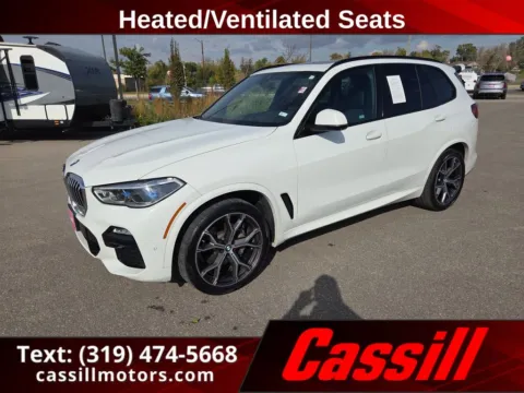 White 2019 BMW X5 xDrive40i for sale in Cedar Rapids, IA