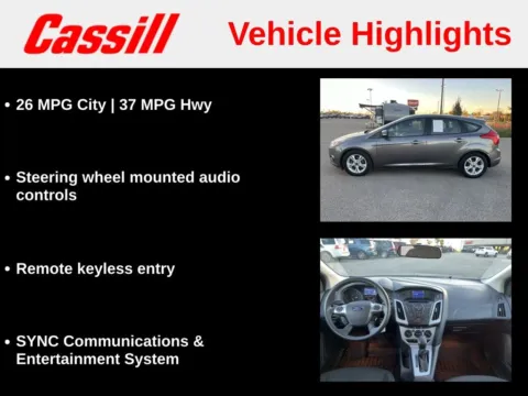 More photos of 2014 Ford Focus SE at Cassill Motors, IA