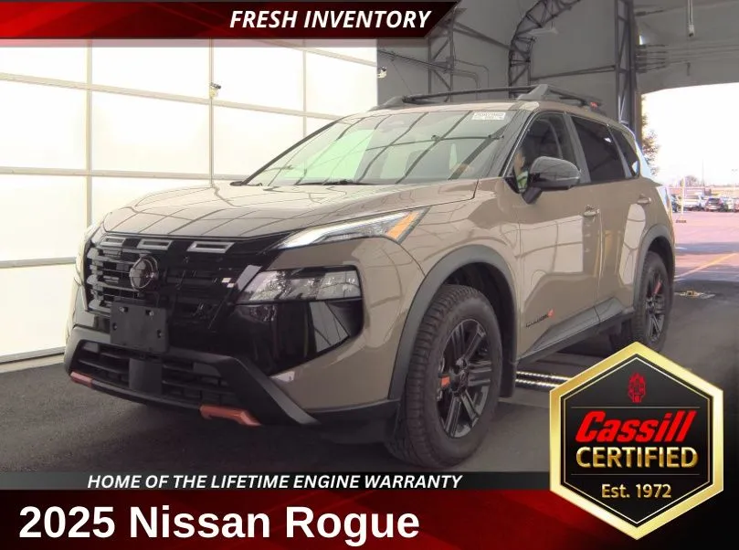 Beige 2025 Nissan Rogue Rock Creek for sale in Cedar Rapids, IA