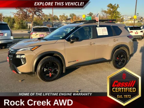 Beige 2025 Nissan Rogue Rock Creek for sale in Cedar Rapids, IA