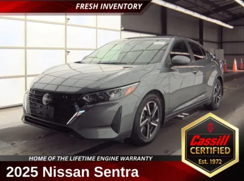 Gray 2025 Nissan Sentra SV for sale in Cedar Rapids, IA