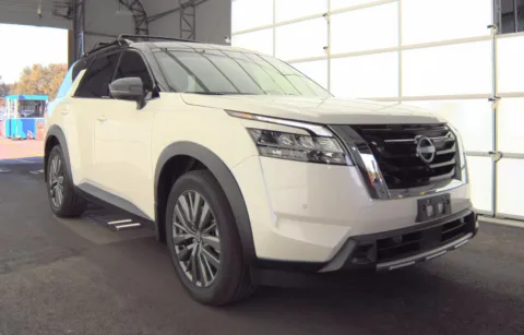 Photos of 2024 Nissan Pathfinder SL for sale in Cedar Rapids, IA at Cassill Motors