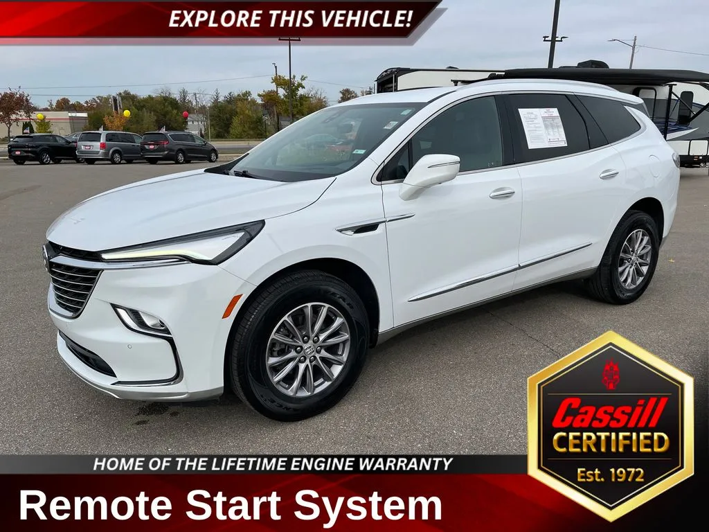 White 2024 Buick Enclave Premium Group for sale in Cedar Rapids, IA