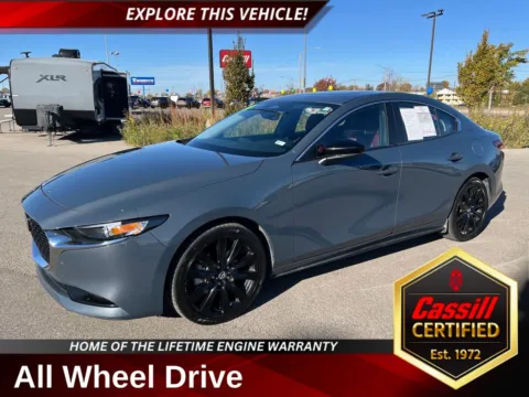 Gray 2024 Mazda Mazda3 2.5 S Carbon Edition for sale in Cedar Rapids, IA