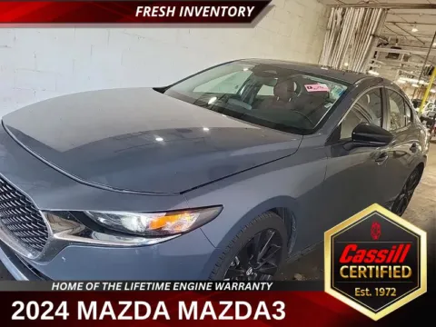 Gray 2024 Mazda Mazda3 2.5 S Carbon Edition for sale in Cedar Rapids, IA