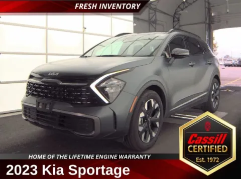 Gray 2023 Kia Sportage Plug-In Hybrid X-Line for sale in Cedar Rapids, IA