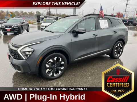 Gray 2023 Kia Sportage Plug-In Hybrid X-Line for sale in Cedar Rapids, IA