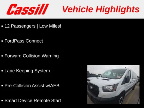 Another view of 2023 Ford Transit-350 XL for sale in Cedar Rapids, IA at Cassill Motors