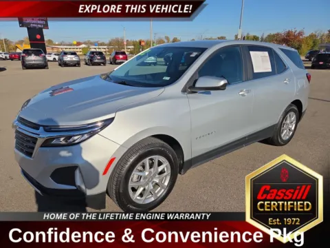 Silver 2022 Chevrolet Equinox LT for sale in Cedar Rapids, IA
