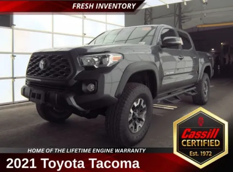 Gray 2021 Toyota Tacoma TRD Off-Road for sale in Cedar Rapids, IA