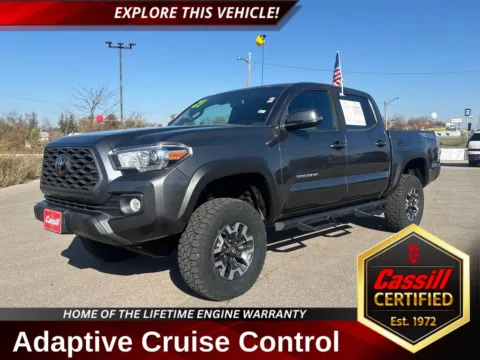 Gray 2021 Toyota Tacoma TRD Off-Road for sale in Cedar Rapids, IA