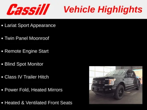 Another view of 2018 Ford F-150 Lariat for sale in Cedar Rapids, IA at Cassill Motors