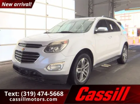 White 2017 Chevrolet Equinox Premier for sale in Cedar Rapids, IA