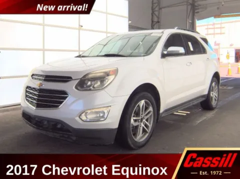 White 2017 Chevrolet Equinox Premier for sale in Cedar Rapids, IA