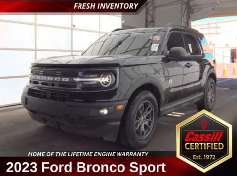 Black 2023 Ford Bronco Sport Big Bend for sale in Cedar Rapids, IA