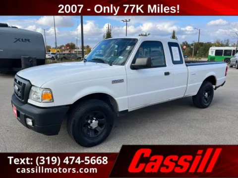 White 2007 Ford Ranger STX for sale in Cedar Rapids, IA