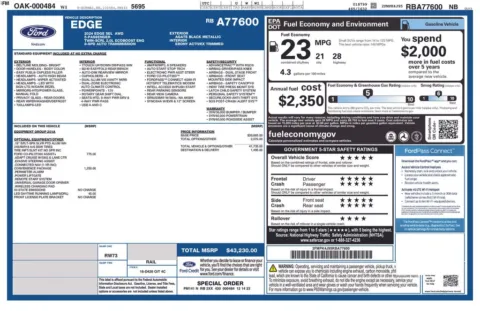 Photos of 2024 Ford Edge SEL for sale in Cedar Rapids, IA at Cassill Motors