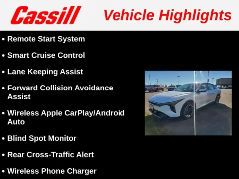 Another view of 2025 Kia K4 EX for sale in Cedar Rapids, IA at Cassill Motors