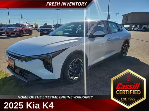 White 2025 Kia K4 EX for sale in Cedar Rapids, IA