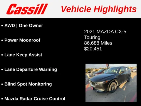 More photos of 2021 Mazda CX-5 Touring at Cassill Motors, IA