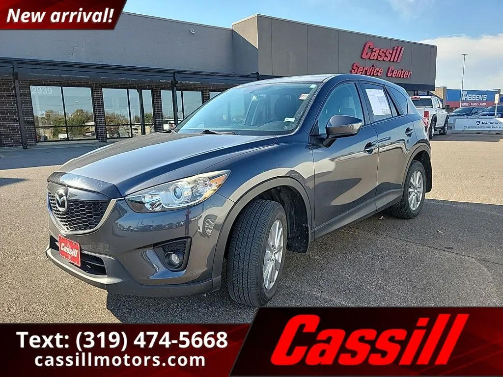 Gray 2014 Mazda CX-5 Touring for sale in Cedar Rapids, IA
