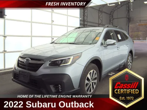 Silver 2022 Subaru Outback Premium for sale in Cedar Rapids, IA