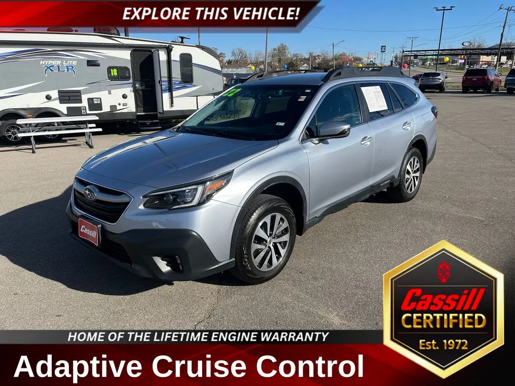 Silver 2022 Subaru Outback Premium for sale in Cedar Rapids, IA