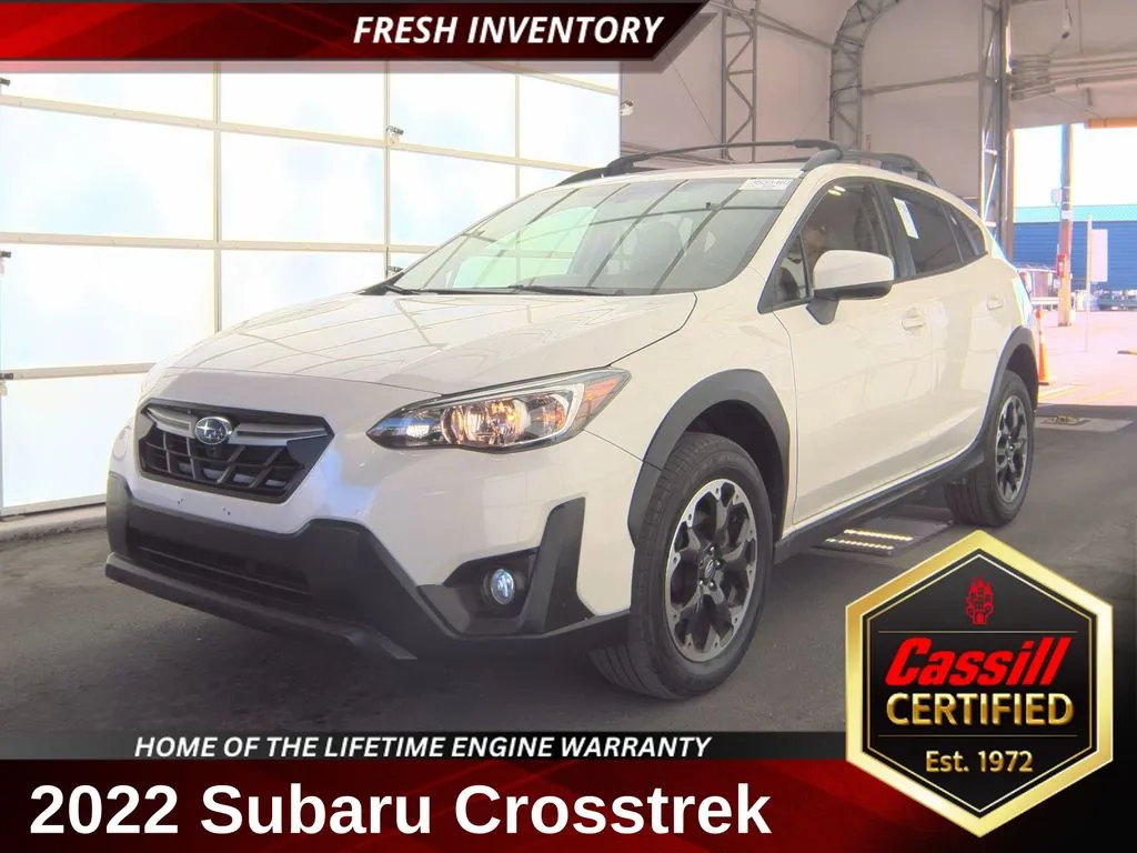 White 2022 Subaru Crosstrek Premium for sale in Cedar Rapids, IA