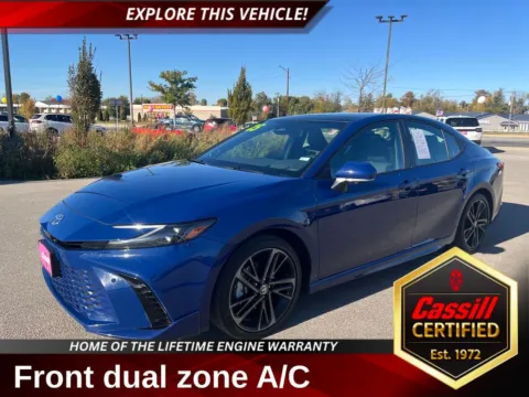 Blue 2025 Toyota Camry XSE for sale in Cedar Rapids, IA