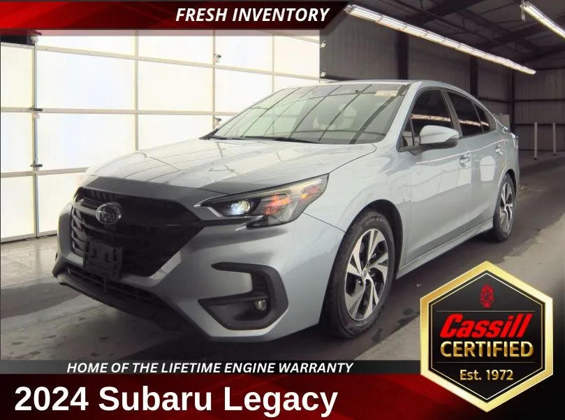 Silver 2024 Subaru Legacy Premium for sale in Cedar Rapids, IA
