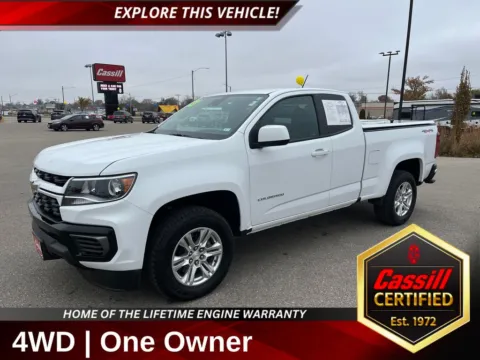 White 2021 Chevrolet Colorado LT for sale in Cedar Rapids, IA