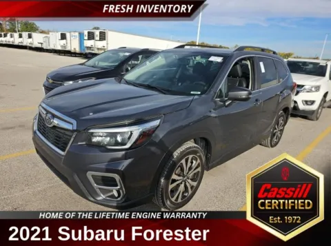 Gray 2021 Subaru Forester Limited for sale in Cedar Rapids, IA