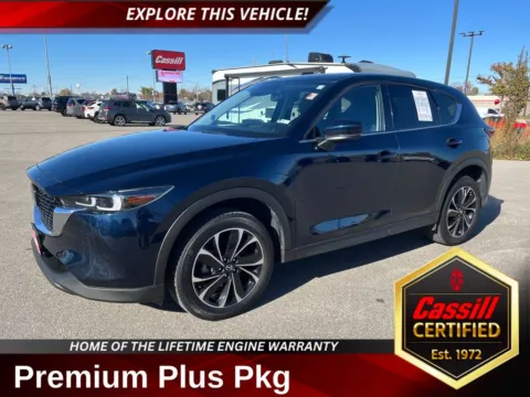 Blue 2023 Mazda CX-5 2.5 S Premium Plus Package for sale in Cedar Rapids, IA