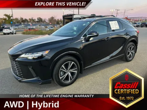 Black 2024 Lexus RX 350h Premium for sale in Cedar Rapids, IA