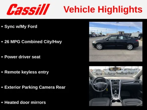 More photos of 2015 Ford Fusion SE at Cassill Motors, IA