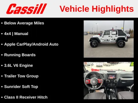 More photos of 2013 Jeep Wrangler Unlimited Sport at Cassill Motors, IA
