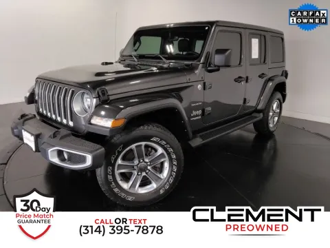 Gray 2021 Jeep Wrangler Unlimited Sahara for sale in St. Charles, MO