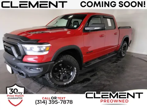 Red 2022 Ram 1500 Rebel for sale in St. Charles, MO