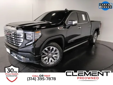 Black 2023 GMC Sierra 1500 Denali for sale in St. Charles, MO