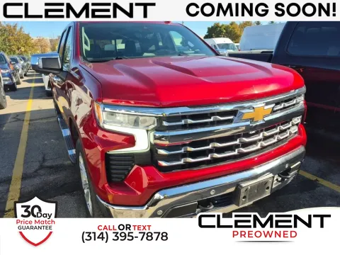 Red 2023 Chevrolet Silverado 1500 LTZ for sale in St. Charles, MO