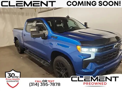 Blue 2023 Chevrolet Silverado 1500 RST for sale in St. Charles, MO