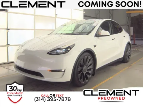 Blue 2022 Tesla Model Y Performance for sale in St. Charles, MO