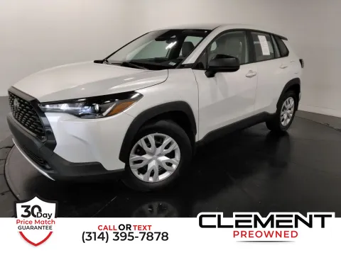 White 2024 Toyota Corolla Cross L for sale in St. Charles, MO